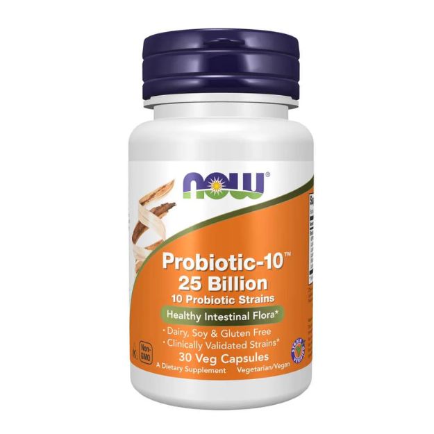 Now Foods Probiotic-10™ 25 Billion Veg Capsules in Pakistan