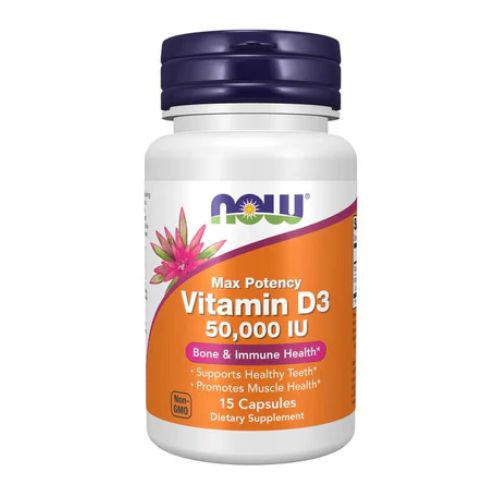 Now Foods Vitamin D3 50,000 Iu Capsules in Pakistan