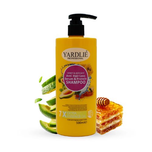 Yardlie Professional Honey & Avocado Anti Hair Loss Serum & Protein Shampoo
