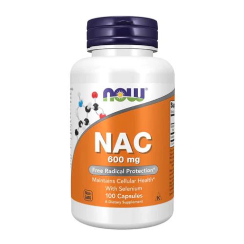Now Foods Nac 600 Mg with Selenium – 100 Capsules In Pakistan