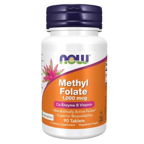 Now Foods Methyl Folate 1,000 Mcg – 90 Tablets In Pakistan