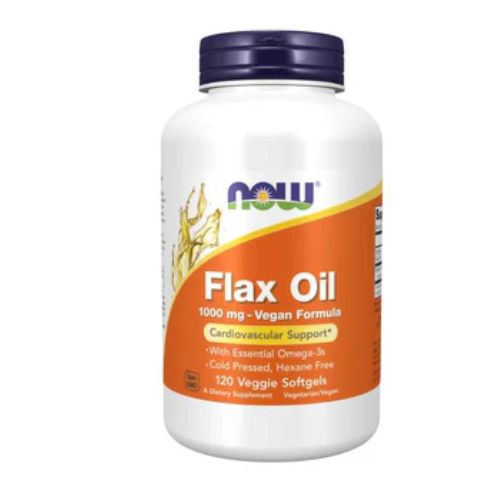 Now Foods Flax Oil 1000 mg Vegan Formula Veggie Softgels In Pakistan