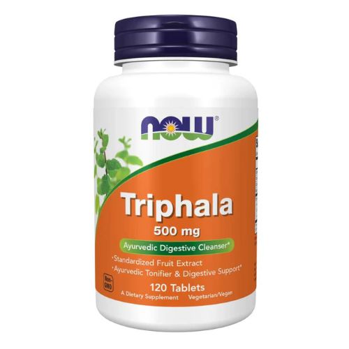 Now Foods Triphala 500 Mg – Ayurvedic Digestive Cleanser – 120 Tablets In Pakistan