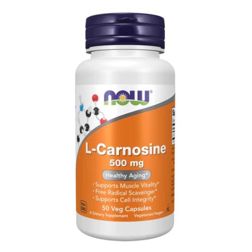 Now Foods L-Carnosine 500 Mg – 50 Veg Capsules In Pakistan
