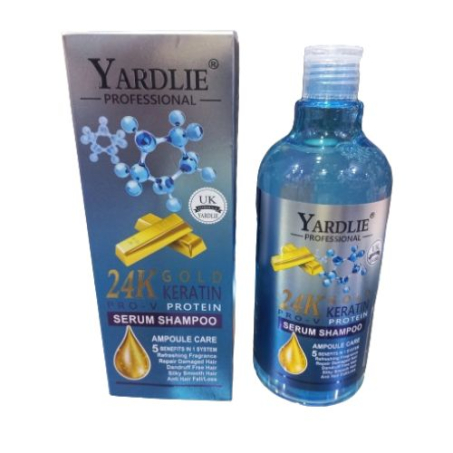 Yardlie Professional 24K Gold Keratin Shampoo Serum In Pakistan