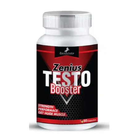Zenius Testo Booster Capsule For Immunity & Testosterone Booster 100gm, 60 Capsules