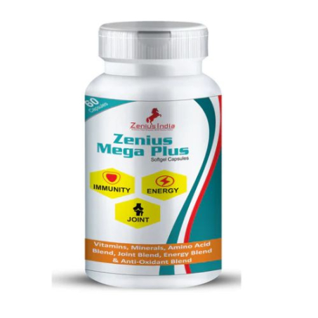 Zenius Mega Plus Softgel Capsules, 60 Capsules In Pakistan