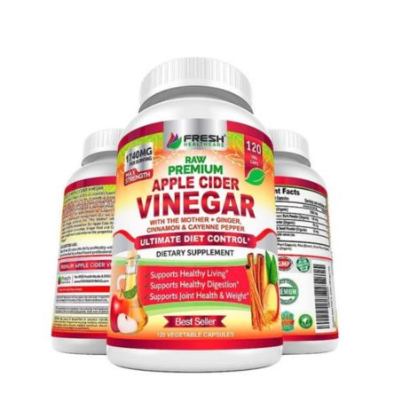 Raw Premium Apple Cider Vinegar Capsules In Pakistan
