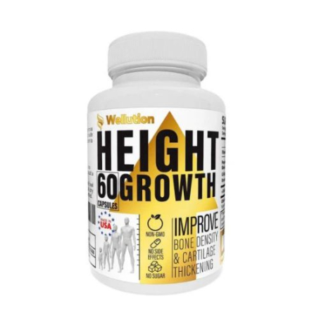 Wellution Height Growth 60 Capsule Price In Pakistan