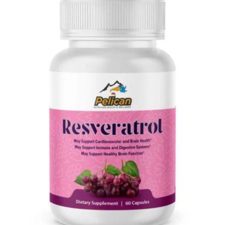 Pelican Resveratrol- Anti-Aging & Brain Health- 60 India In pakistan