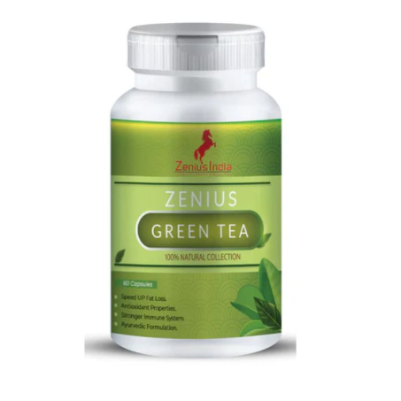 Zenius Green Tea Capsule, 60 Capsules In Pakistan