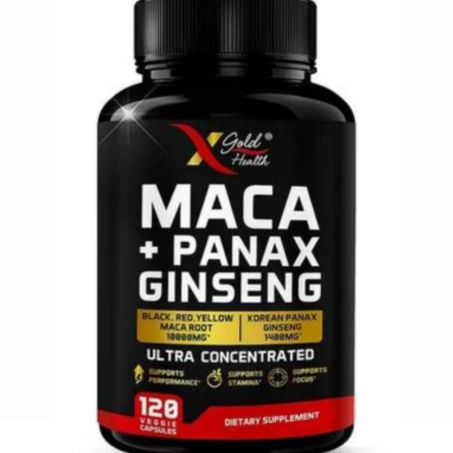 X Gold Health: Organic Maca Root Capsules In Pakistan