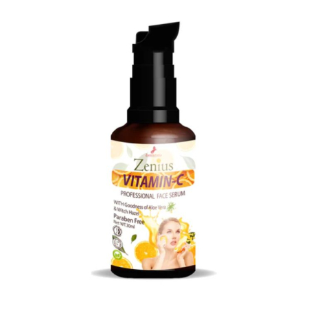 Zenius Vitamin-C Professional Face Serum For Brightening Skin Tone, 30ml In Pakistan