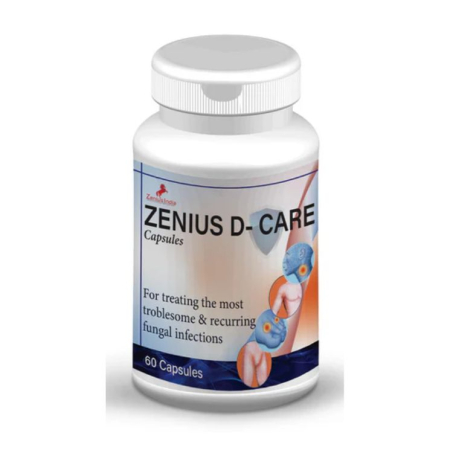 Zenius D-Care Capsule For Anti- Fungal Infection, 60 Capsules In Pakistan