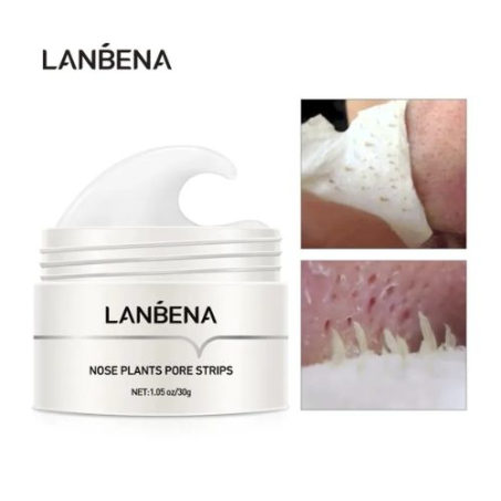 LANBENA Blue Beina Black Head Nose Mask Nose Patch 60 Pcs  In Pakistan