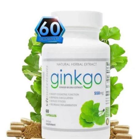 Natural Factors Ginko Biloba Phytosome 60mg 60 Capsule In Pakistan