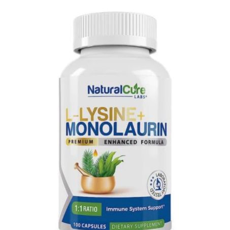 L-Lysine Monolaurin 1:1 Ratio - 60 VegCaps - Solaray In Pakistan