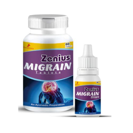 Zenius Migrain Kit (60 Tablets & 30ml Drops) In Pakistan