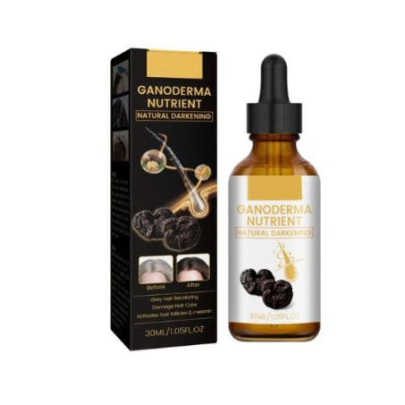 Anti-Greying Hair Serum Ganoderma Nutrient Natural Darkening Serum In Pakistan