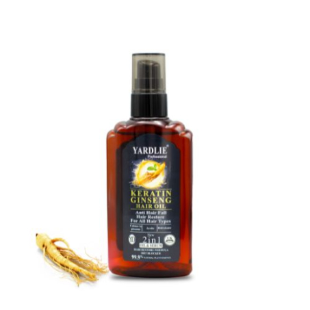 Ginseng Hair Oil Keratin Yardlie 120ml In Pakistan