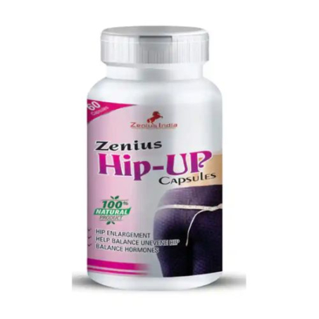 Zenius Hip-Up Capsule For Hips & Butt Enlargement 100gm, 60 Capsules In Pakistan