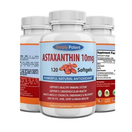 Simply Potent Astaxanthin 10mg Supplement In Pakistan