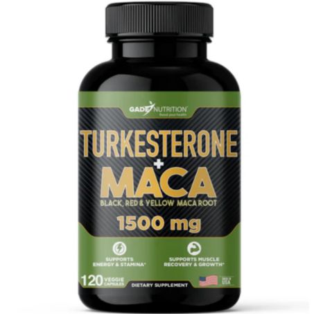 Gade Nutrition Turkesterone + Maca Capsules In Pakistan
