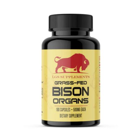 Grass Fed Bison Organs Capsules In Pakistan
