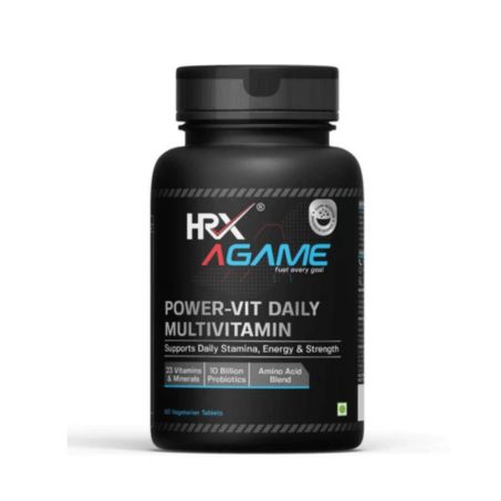HRX AGame Power-Vit Daily Multivitamin In Pakistan