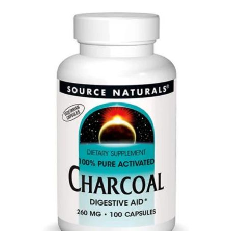 Charcoal (100% Pure Activated) - Source Naturals In Pakistan