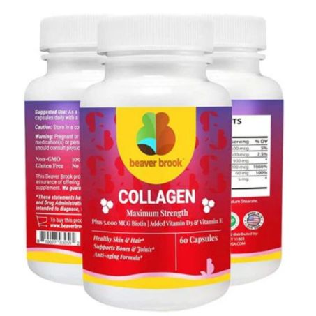 Beaver Brook Collagen Anti-aging Formula - 60 Capsules In Pakstan