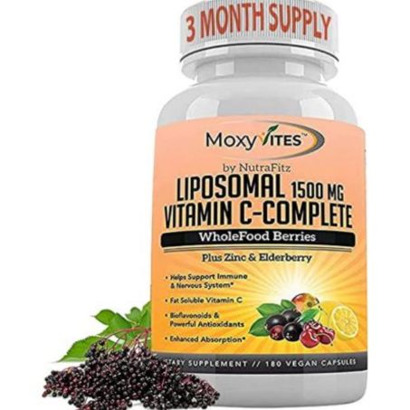Liposomal Vitamin C with Zinc Capsules, Organic In Pakistan