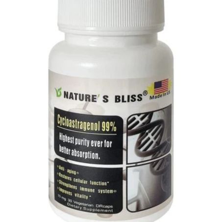 Nature'sbliss Cycloastragenol 25mg 99%,Telomere  In Pakistan
