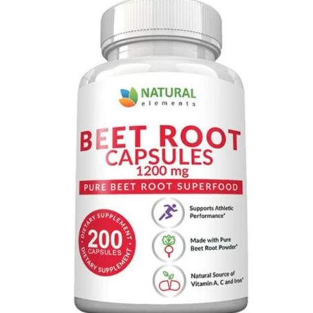 1200mg Per Serving - 200 Beet Root Powder Capsules In Pakistan