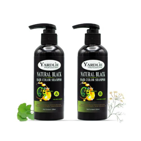 Hair Color Shampoo Mixing Paste Natural Black Yardlie 460ml In Pakistan