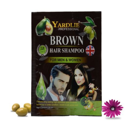 Hair Color Shampoo Sachet Yardlie 20ML  In Pakistan