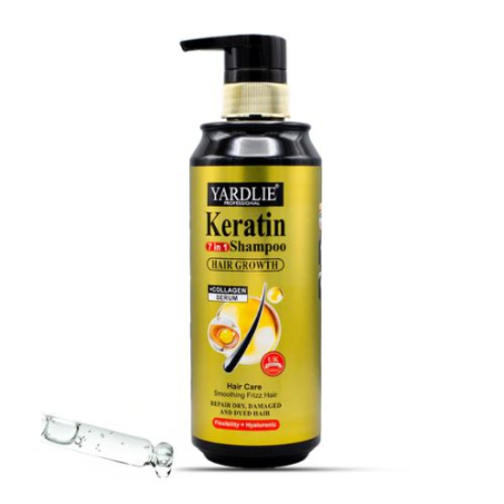 Keratin 7 in 1 Hair Growth Shampoo Yardlie 500g In Pakistan