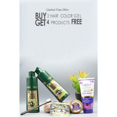Limited Time Offer Buy 2 Hair Color Gel Get 4 Products Free In Pakistan