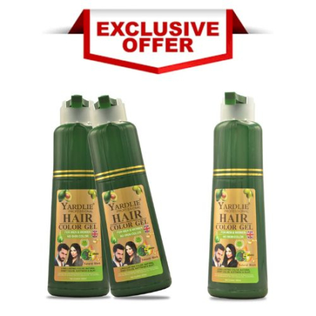 Pack of 3 Brown & Dark Brown Hair Color Gel In Pakistan