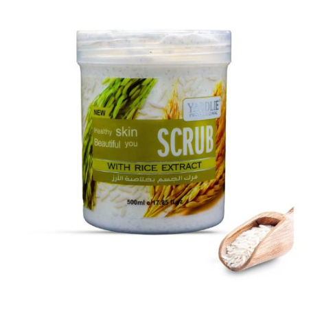 Rice Extract Body Scrub Yardlie 500ml In Pakistan