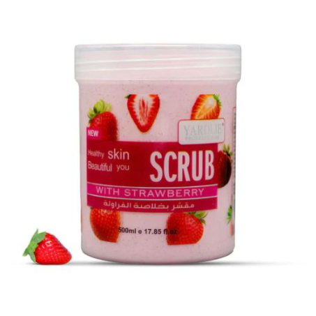 Strawberry Body Scrub Yardlie 500ml In Pakistan