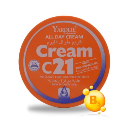 Yardlie C21 Moisturizing cream with Vitamin B5 200g In Pakistan