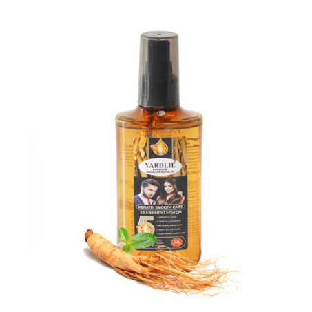 Yardlie Ginseng Oil For Hair Volumizing, Shining, Strengthening, Anti Hair fall & Anti Dandruff