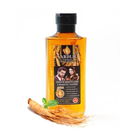 Yardlie Ginseng Shampoo For Hair Volumizing, Shining, Strengthening & Dandruff Treatment 400g