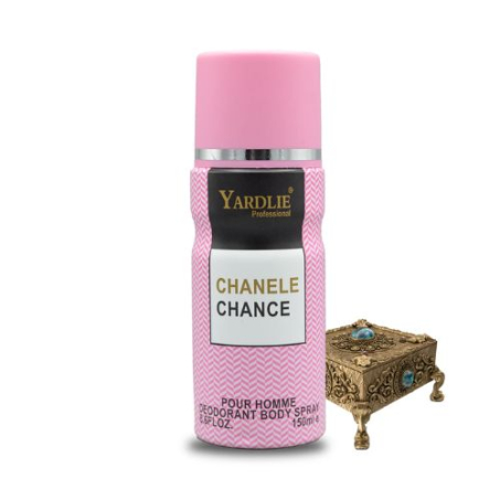 Yardlie Professional chanele chance Body Spray 150ml In Pakistan