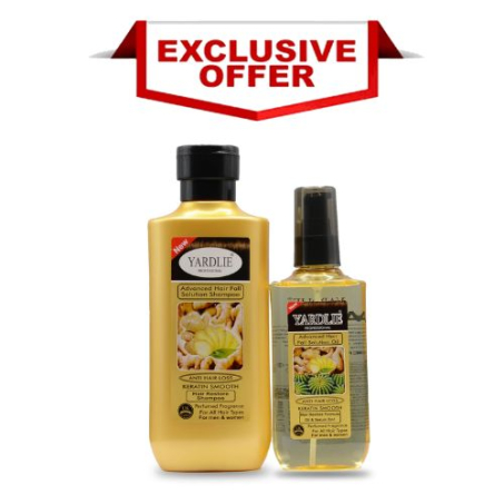 Yardlie Professional Ginger and Cactus Hair Treatment In Pakistan
