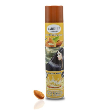 Yardlie Professional Hair Shinning Spray Almond 350ml In Pakistan