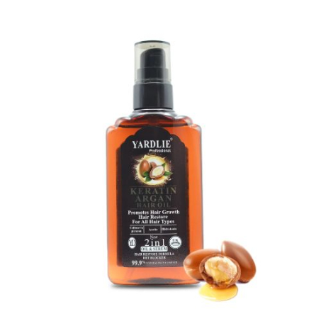 Yardlie Professional Keratin Argan Hair Oil 120ml In Pakistan