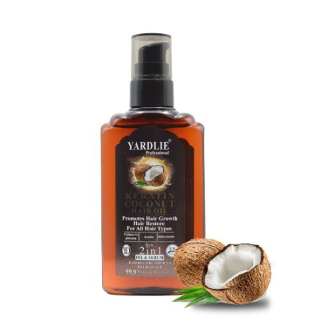 Yardlie Professional Keratin Coconut Hair Oil 120ml In Pakistan