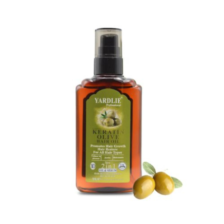 Yardlie Professional Keratin Olive Hair Oil 120ml In Pakistan